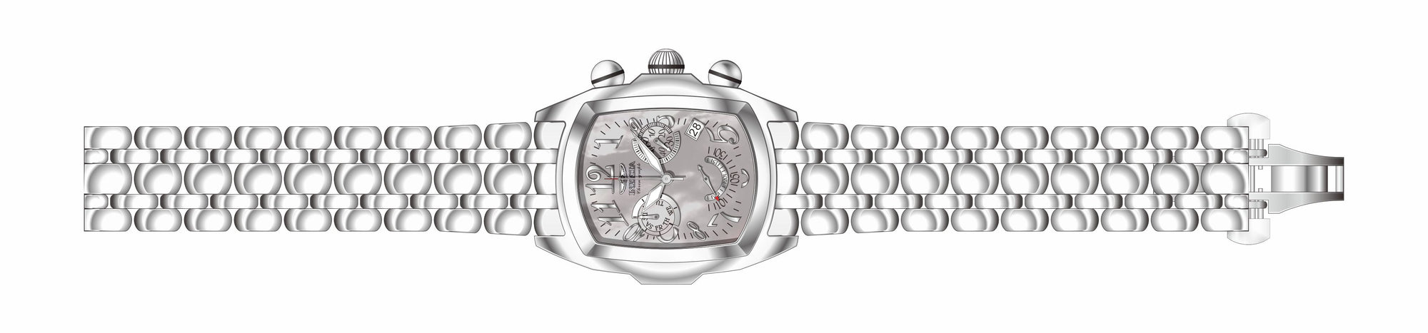 Band for Invicta Lupah Men 36195