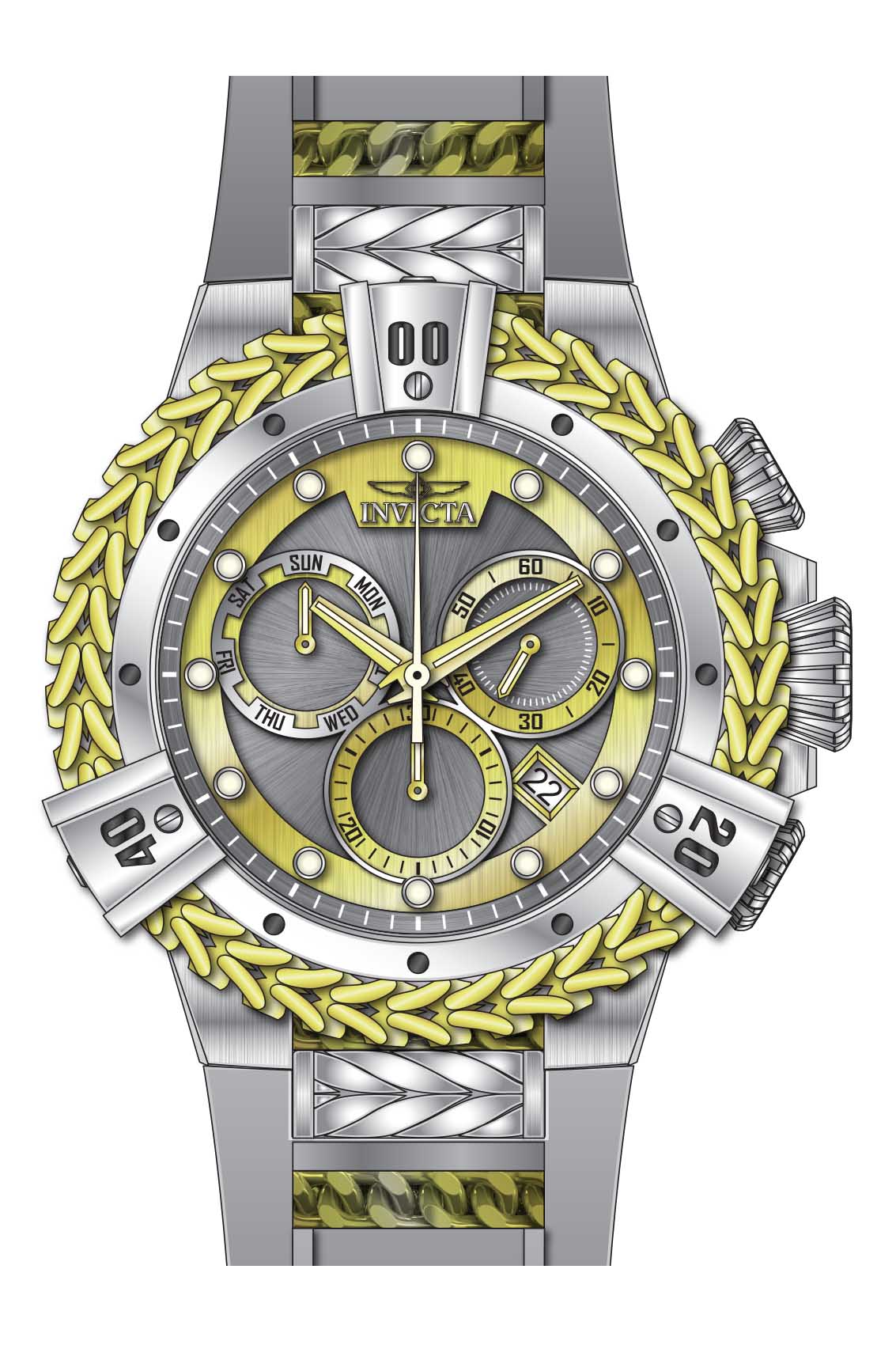 Parts for Invicta Bolt Herc Men 35582