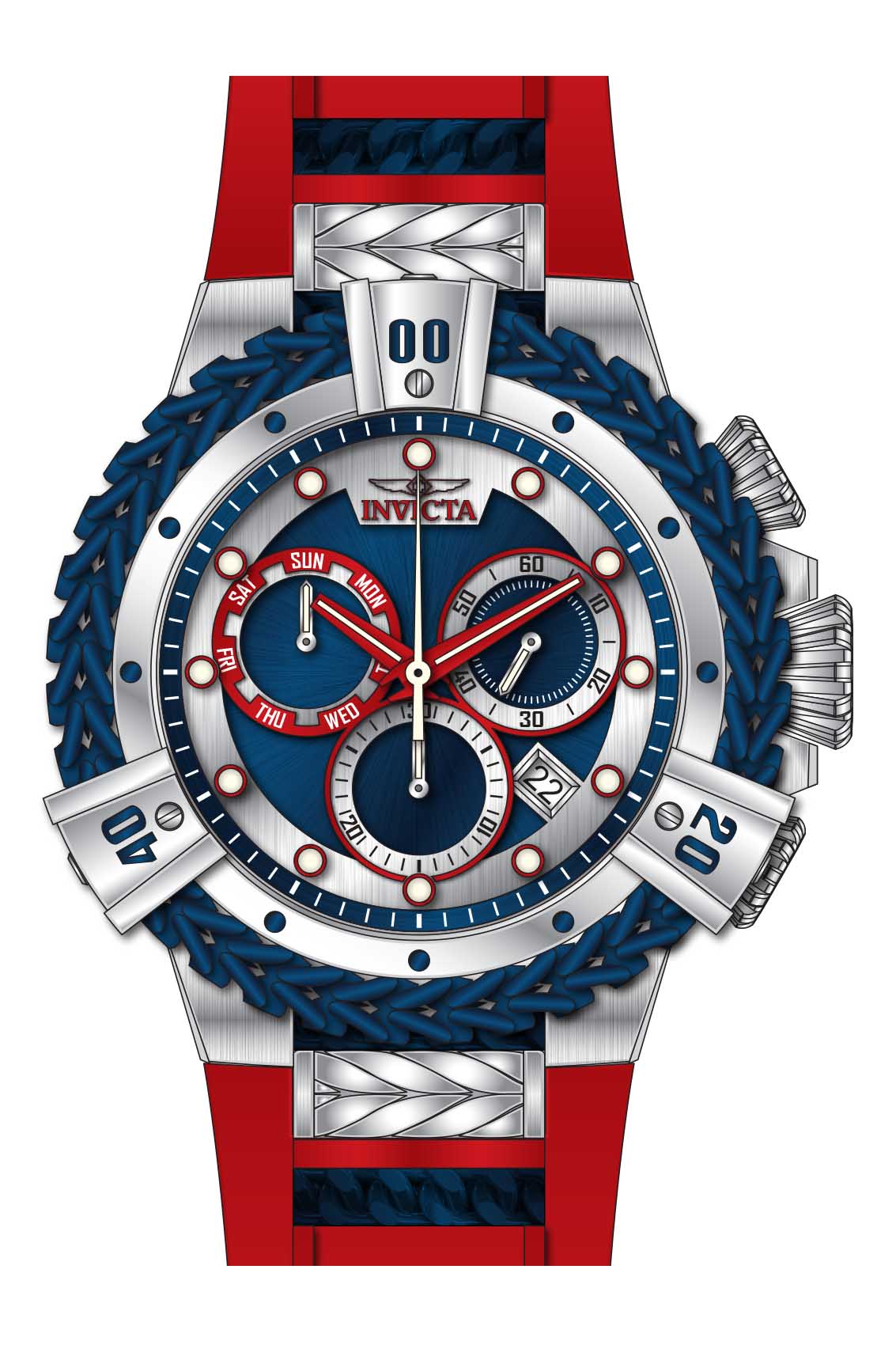 Band for Invicta Bolt Herc Men 35585