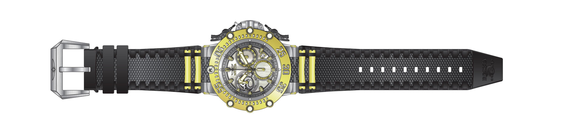 Band for Invicta Subaqua Men 33648