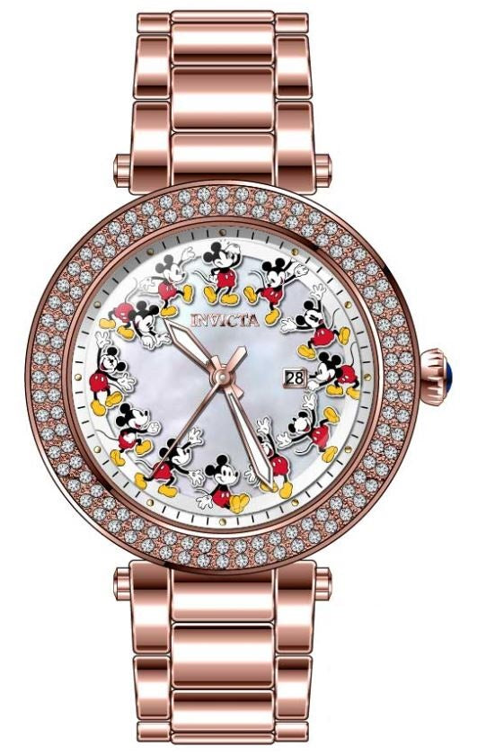 Band for Invicta Disney Limited Edition Mickey Mouse Lady 36349