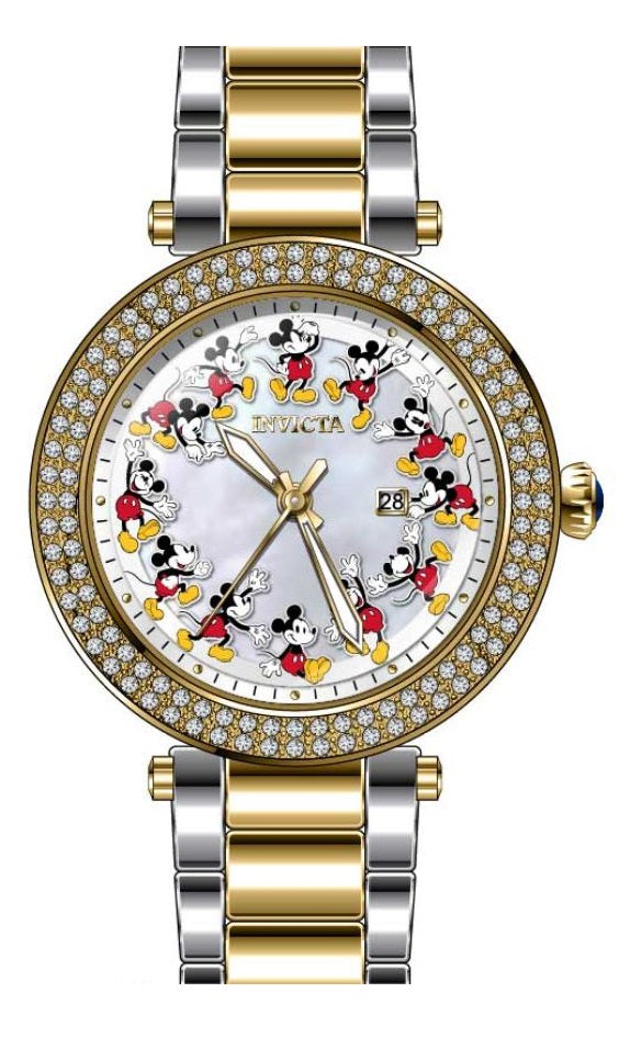 Band for Invicta Disney Limited Edition Mickey Mouse Lady 36350