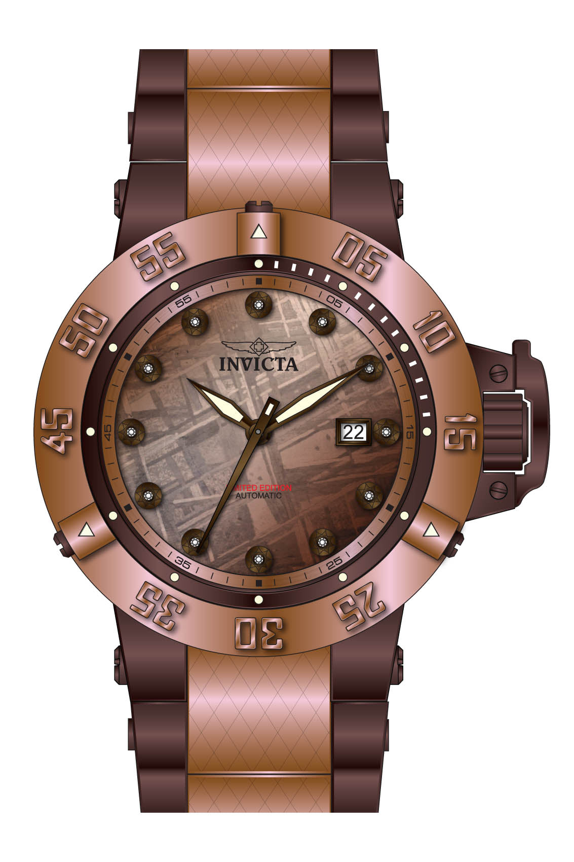 Band for Invicta Subaqua Noma III Men 35620