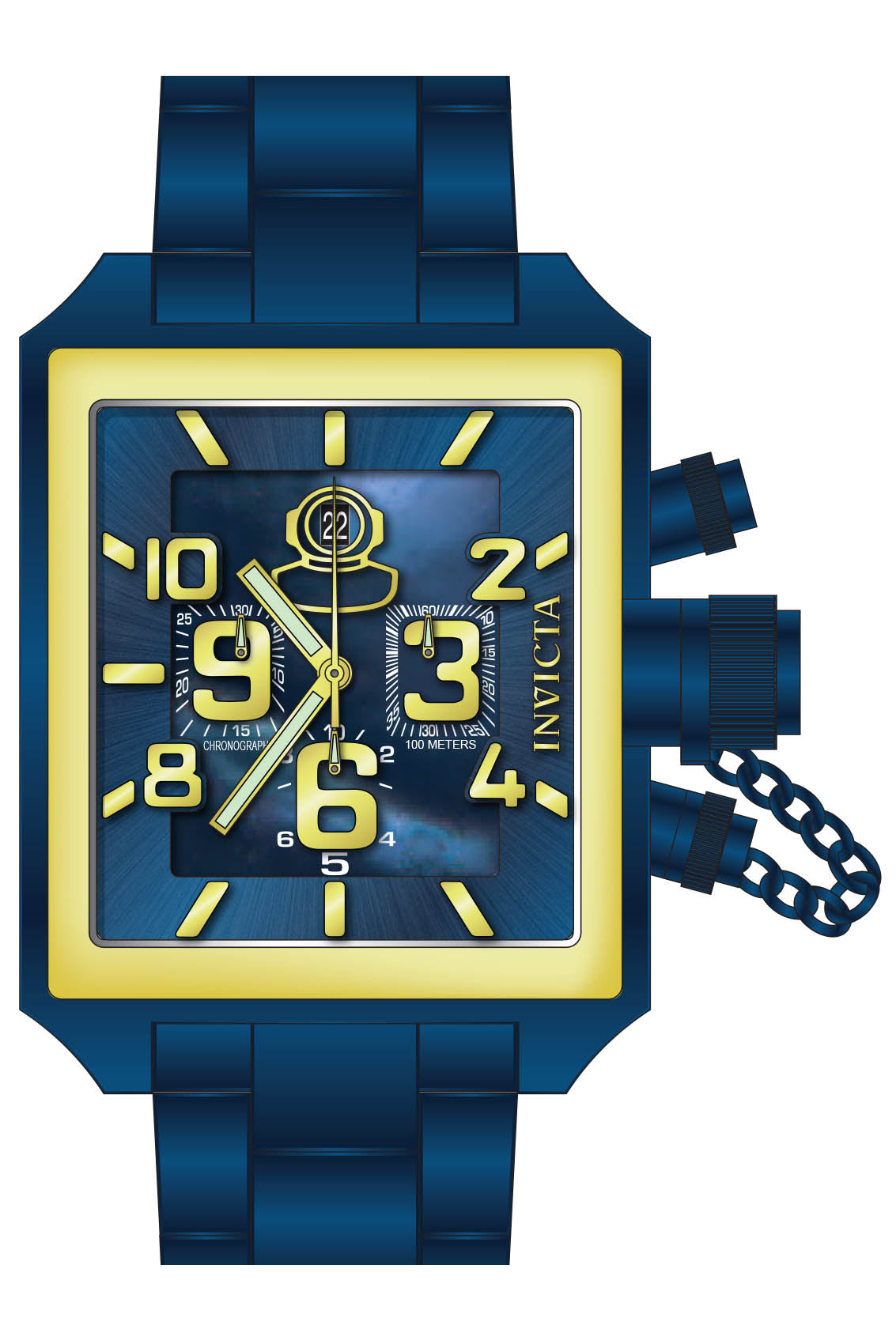 Band for Invicta Pro Diver Men 35636