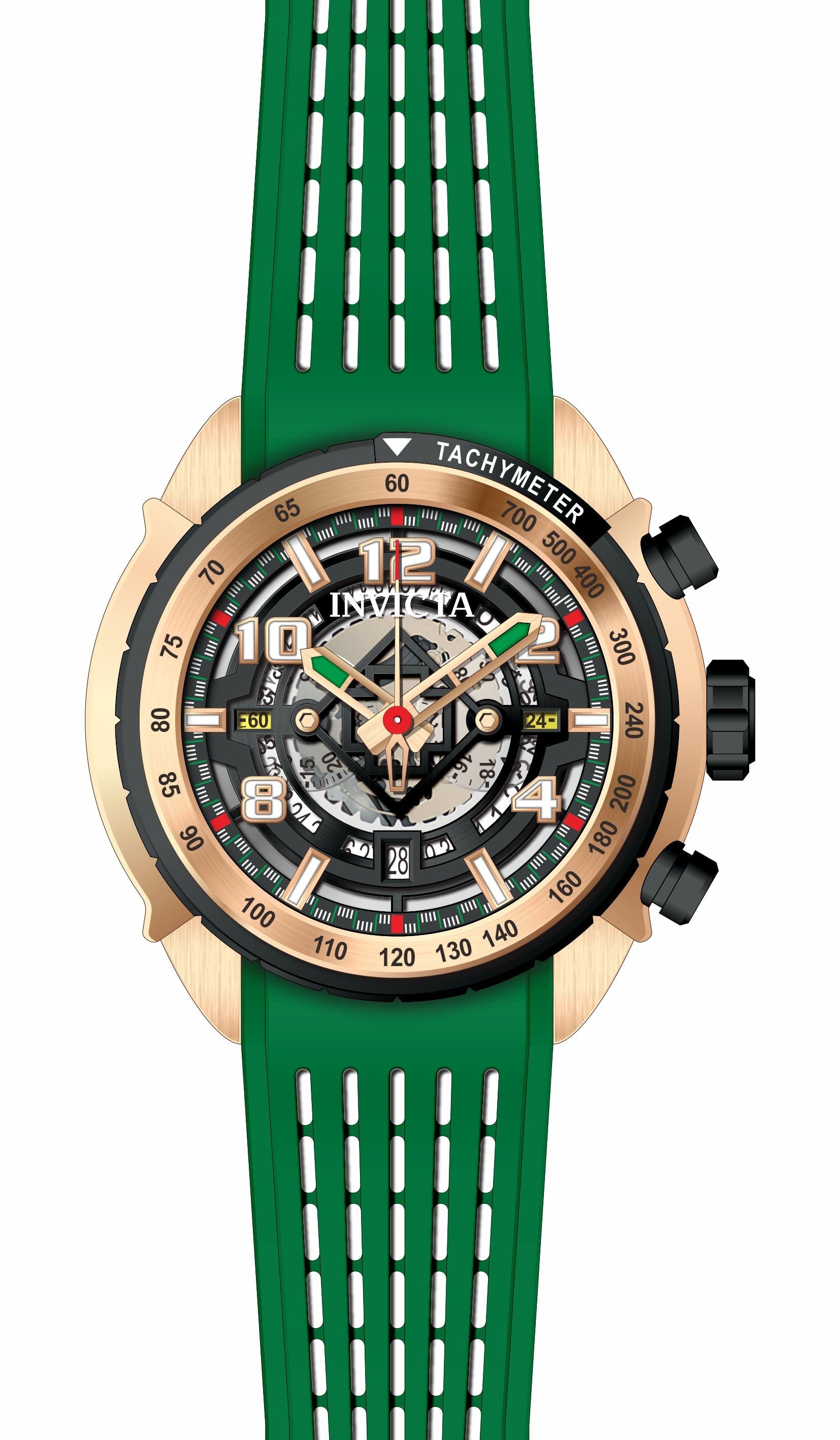 Band for Invicta S1 Rally Men 36366