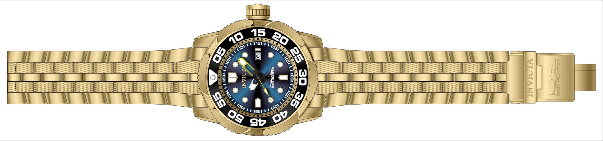 Band for Invicta Sea Hunter Men 36378
