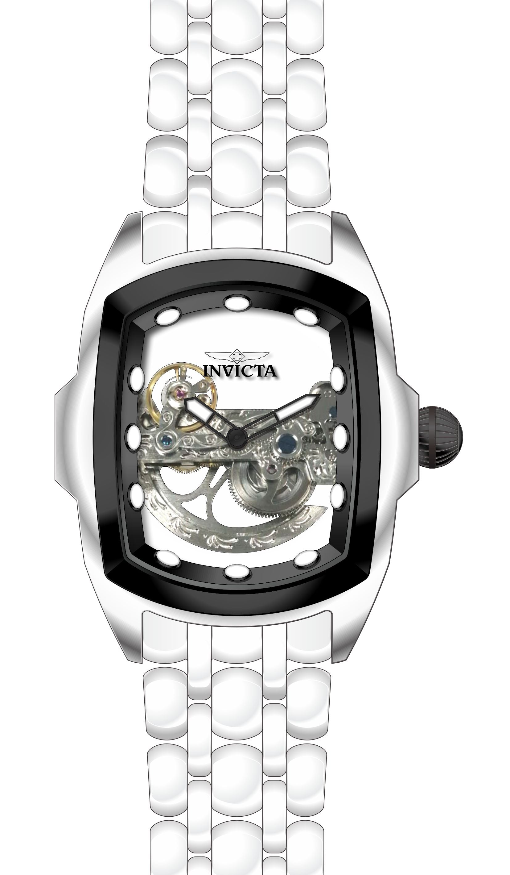 Band for Invicta Lupah Men 36417