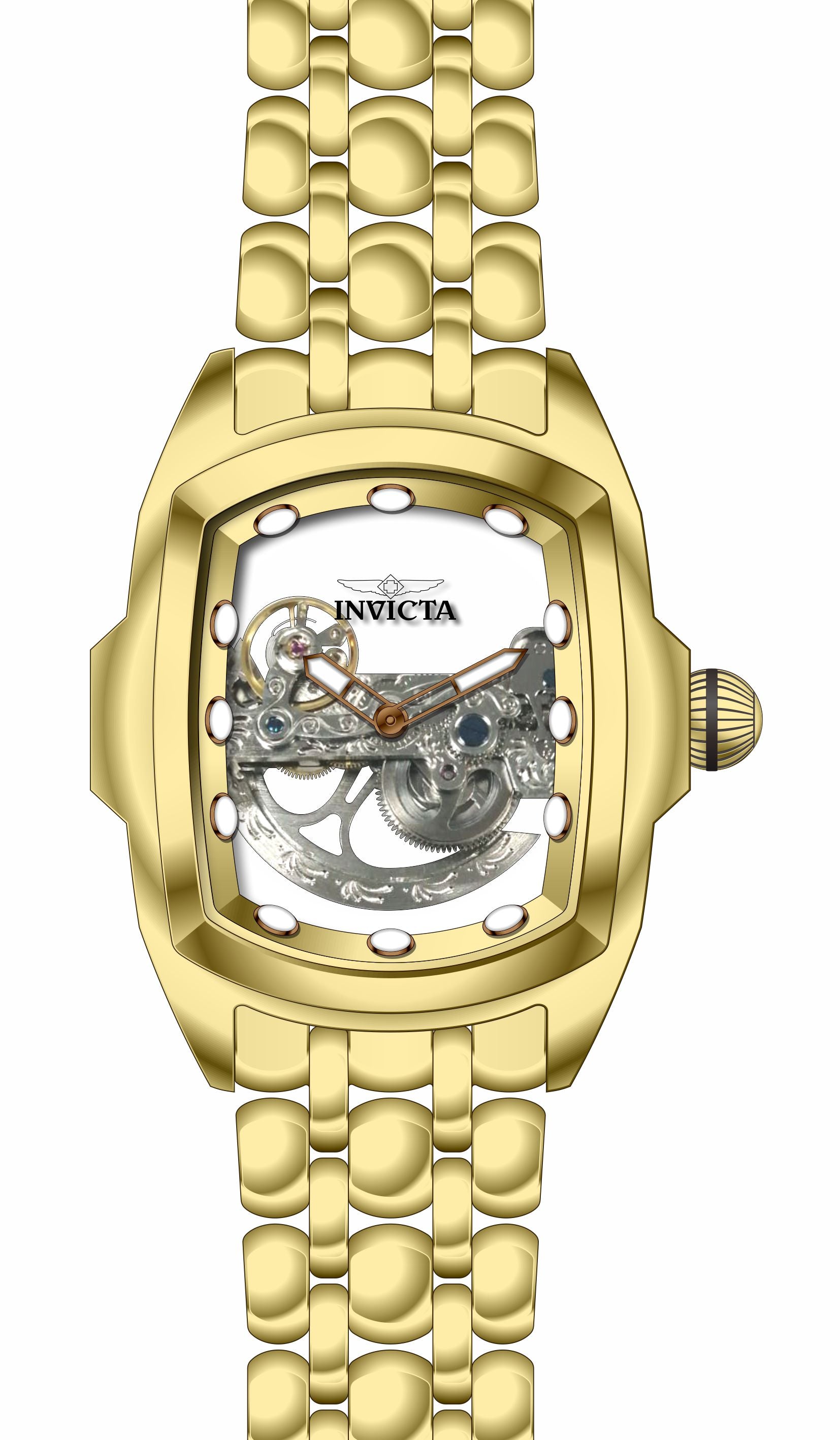 Band for Invicta Lupah Men 36421