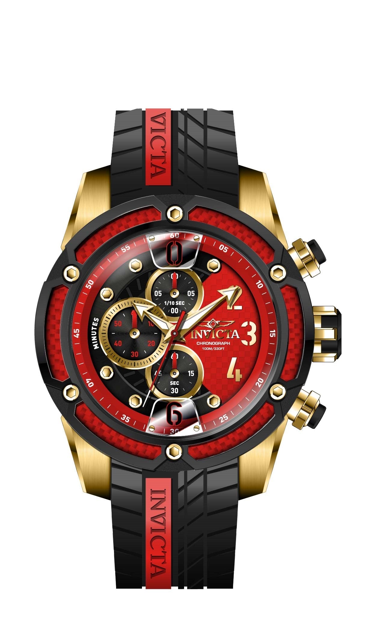 Band for Invicta S1 Rally Men 36431