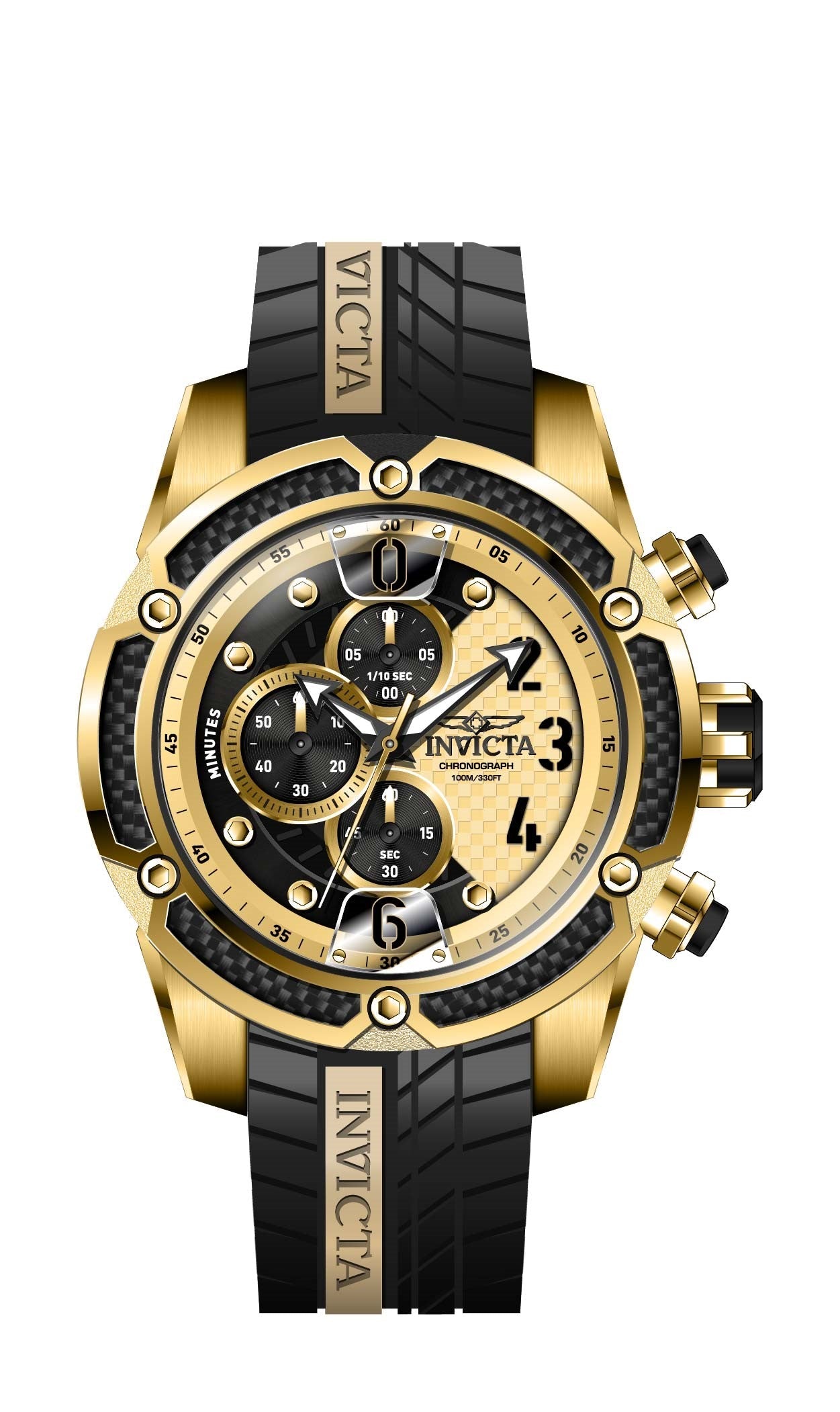 Band for Invicta S1 Rally Men 36432