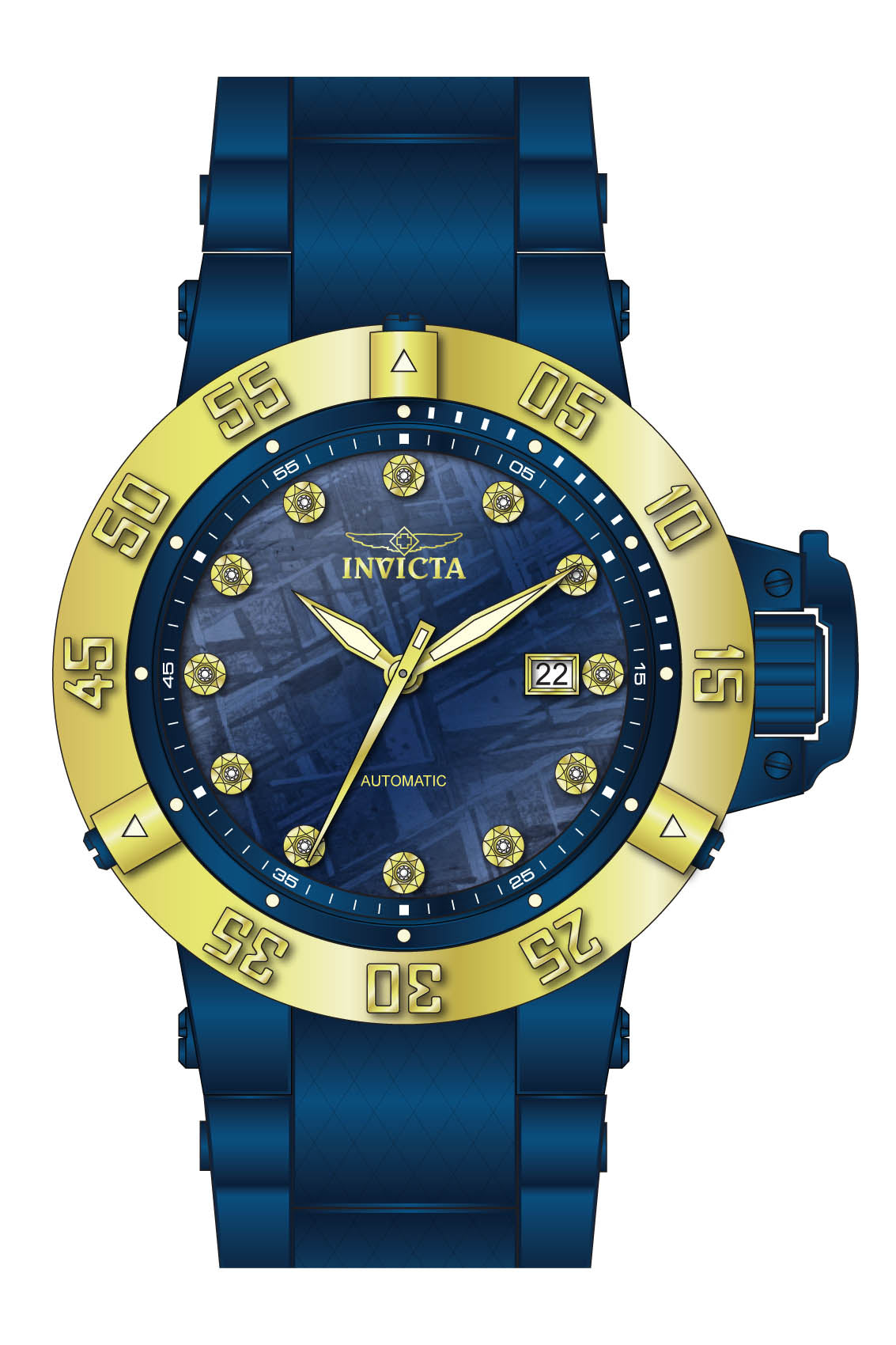 Parts for Invicta Subaqua Noma III Men Blue Label 35621