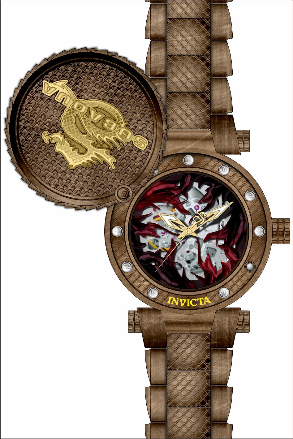 Parts for Invicta Subaqua Men 34389