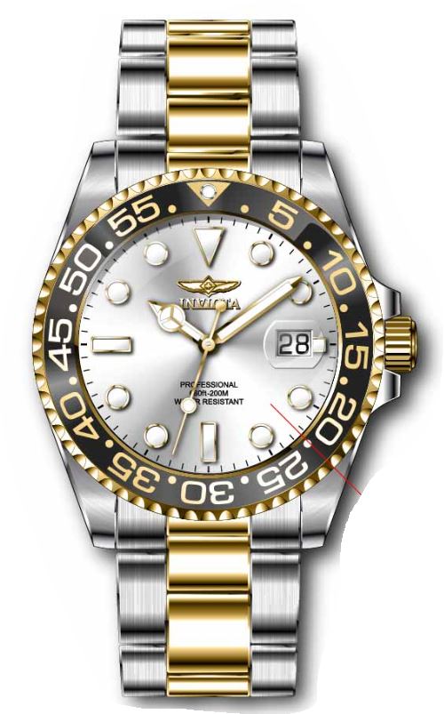 Parts for Invicta Pro Diver Lady 36540