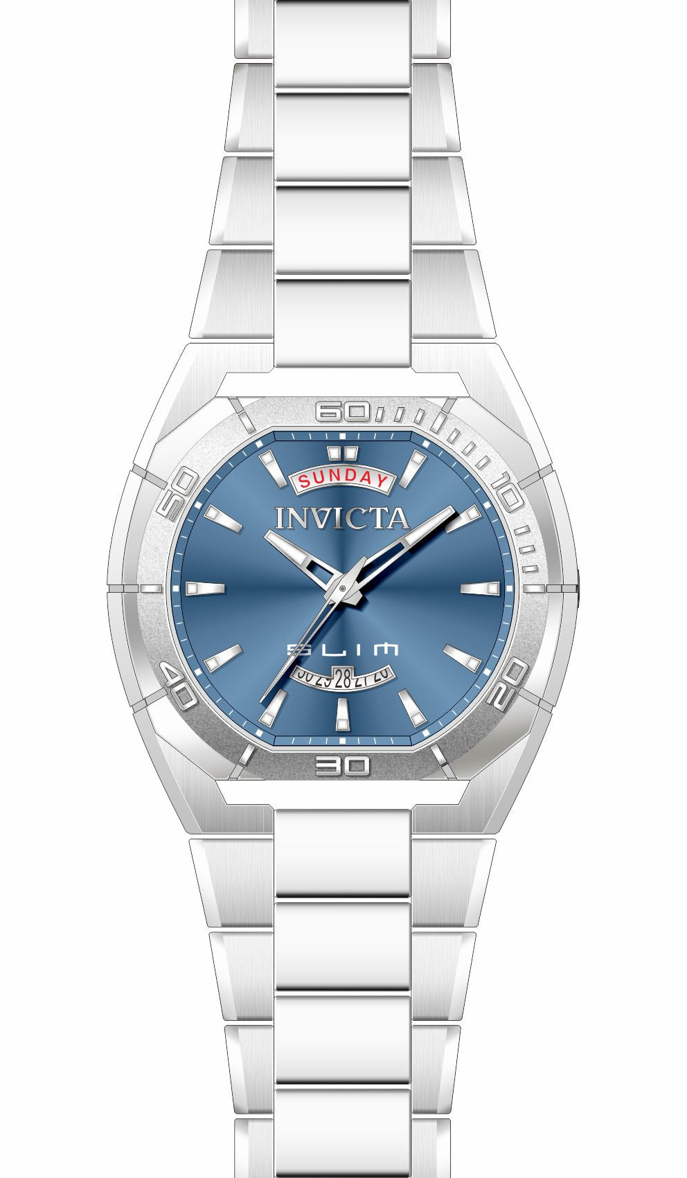 Band for Invicta Slim Men 36371