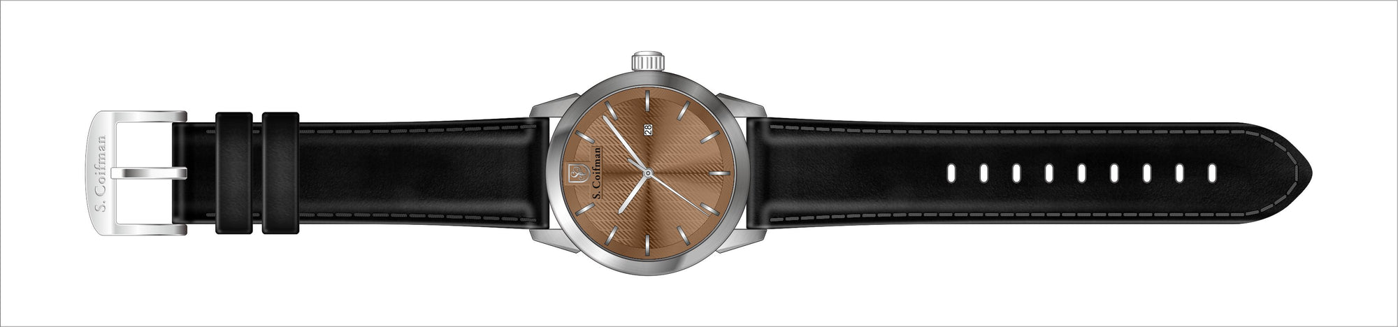 Band for S. Coifman Men's Leather Men SC0498