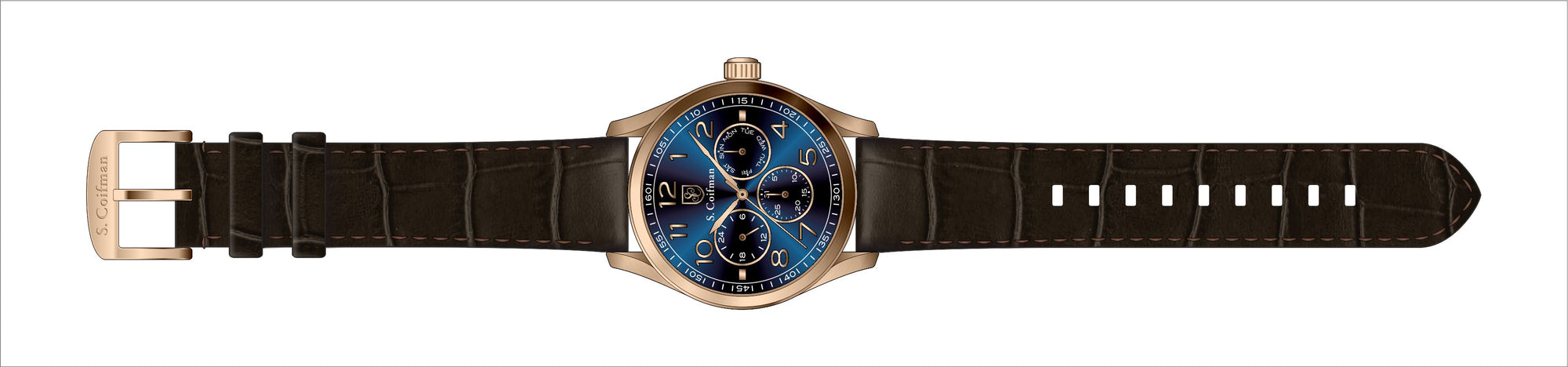 Band for S. Coifman Men's Leather Men SC0506