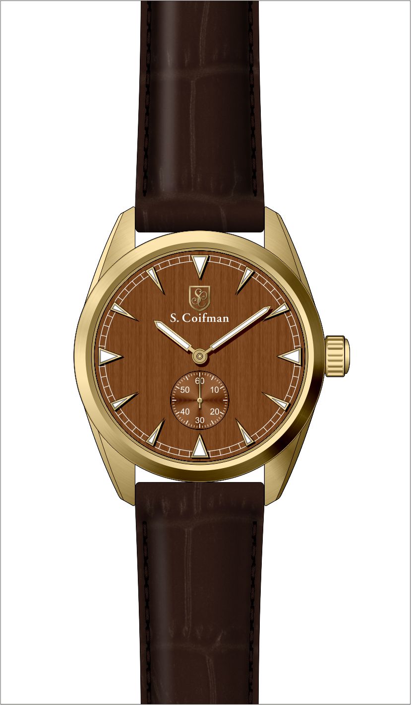 Band for S. Coifman Men's Leather Men SC0531