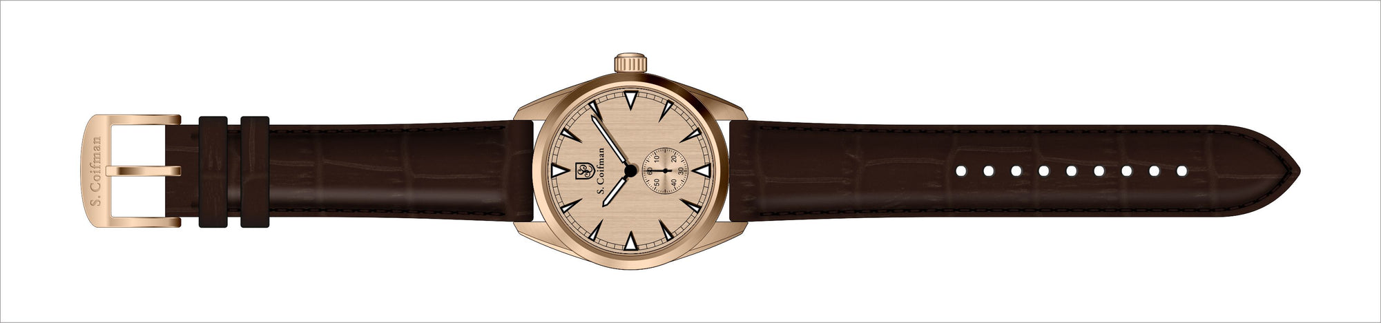 Band for S. Coifman Men's Leather Men SC0532