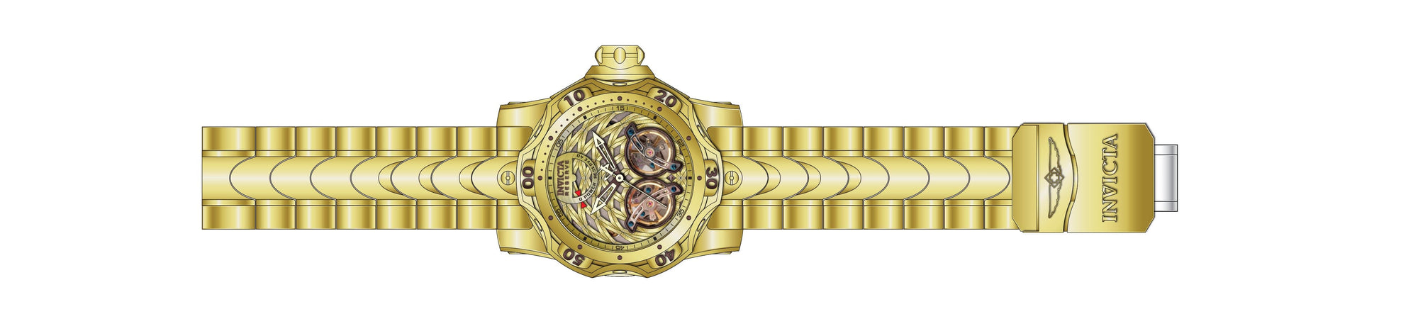 Band for Invicta Reserve Venom Men 35991
