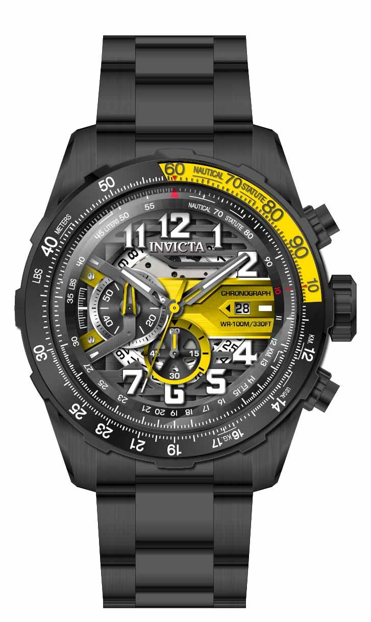 Parts for Invicta Aviator Men 36678