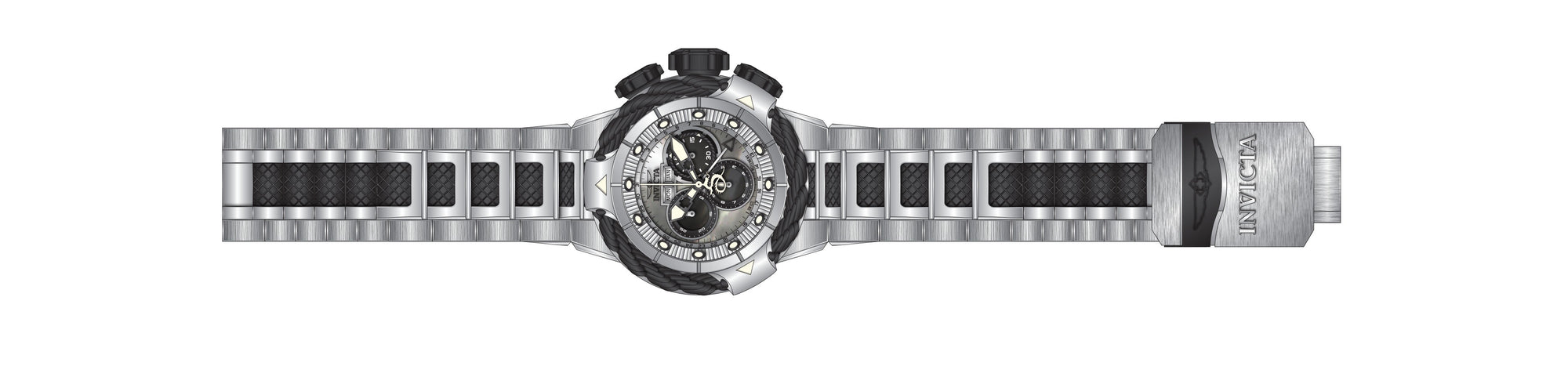 Band for Invicta Subaqua Alpha Men 35999