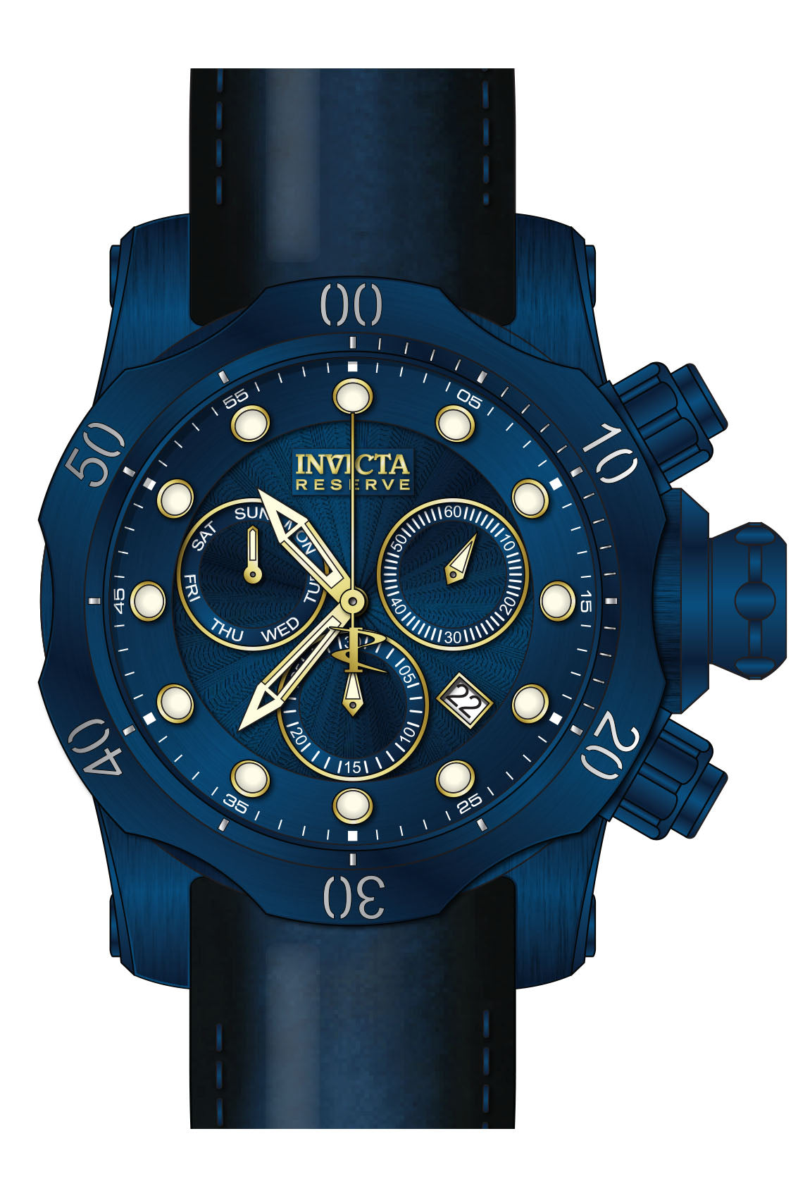Band for Invicta Reserve Venom Men 36286