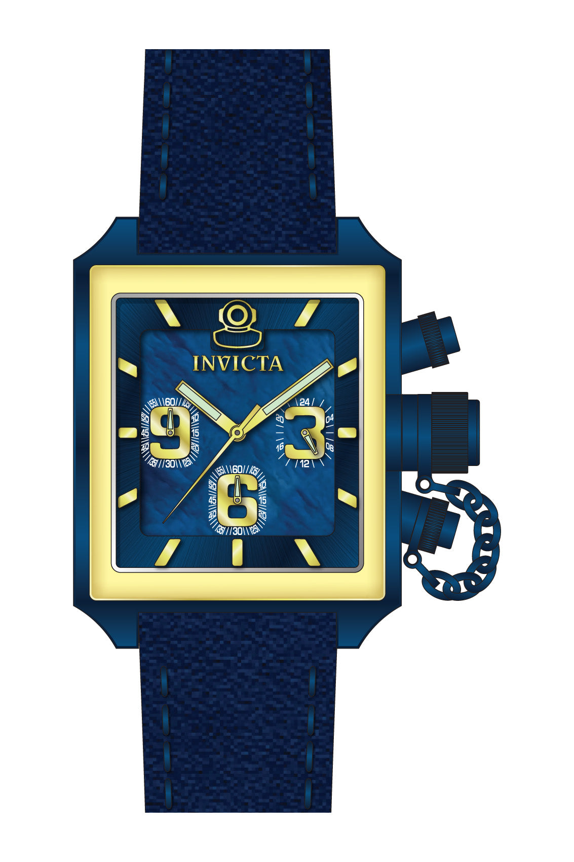 Band for Invicta Russian Diver Lady 35676