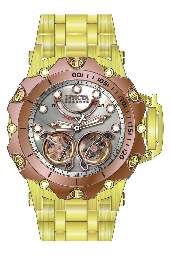 Band for Invicta Reserve Venom Men 35640 - Invicta Watch Bands