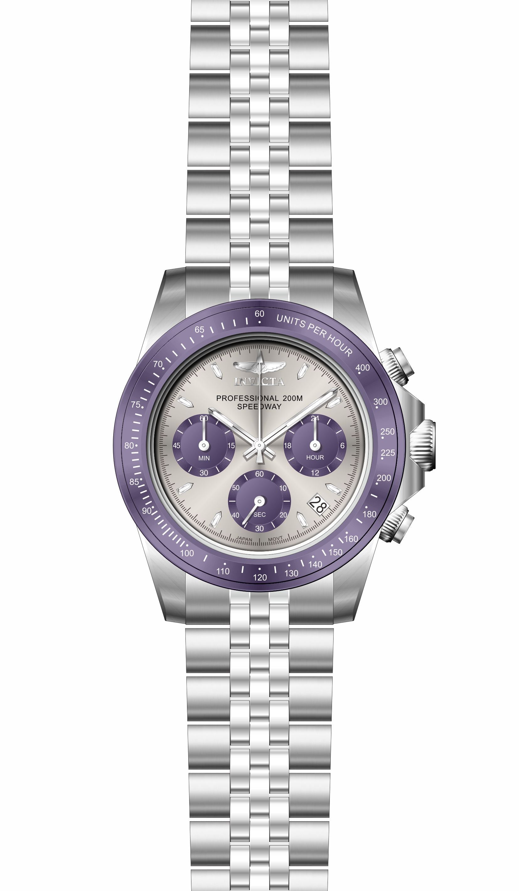 Band for Invicta Speedway Men 36735