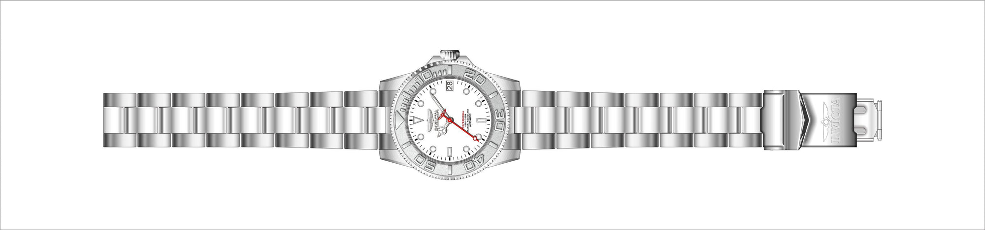 Band for Invicta Pro Diver Lady 36763