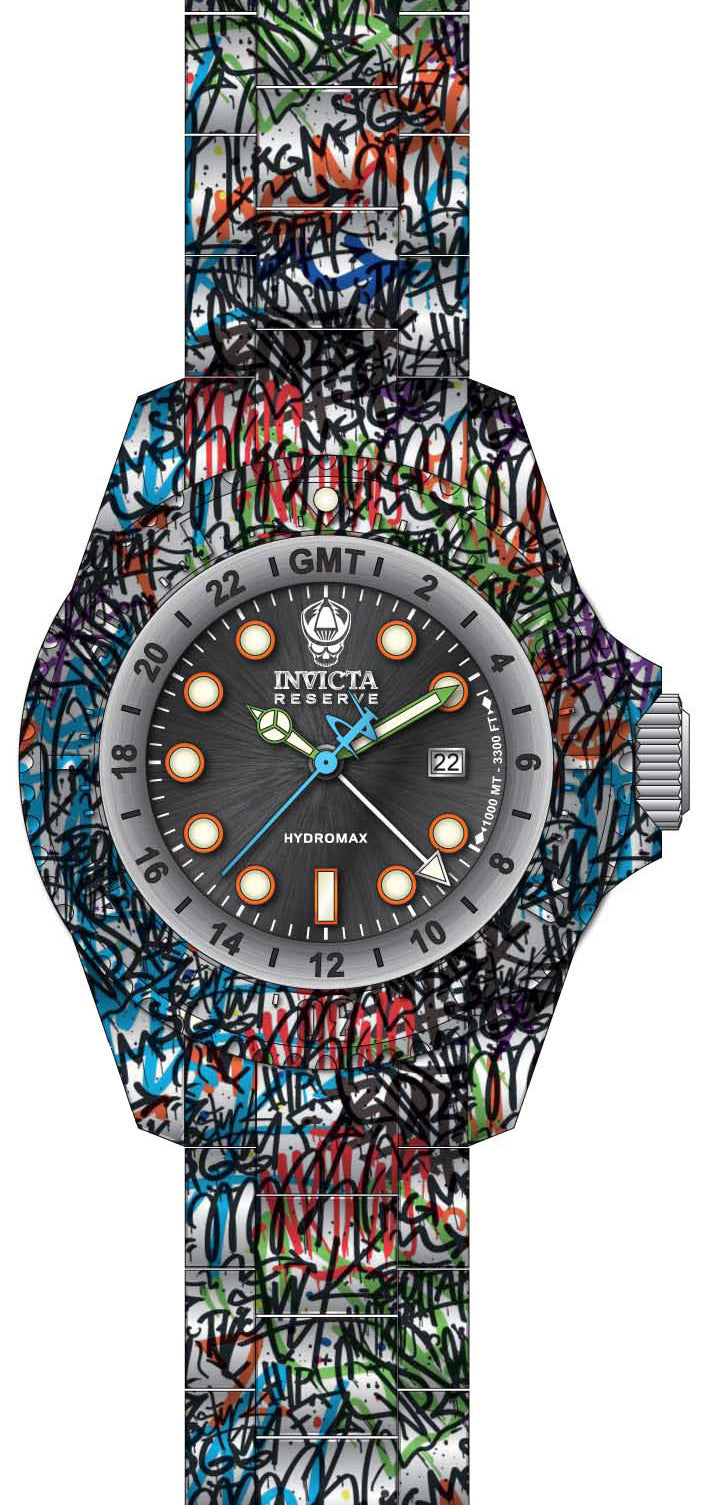 Parts for Invicta Reserve Zager Exclusive Men 36764
