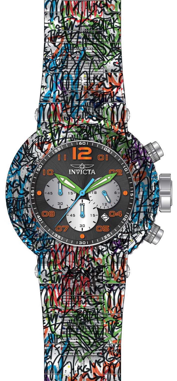 Parts for Invicta Pro Diver Zager Exclusive Men 36777