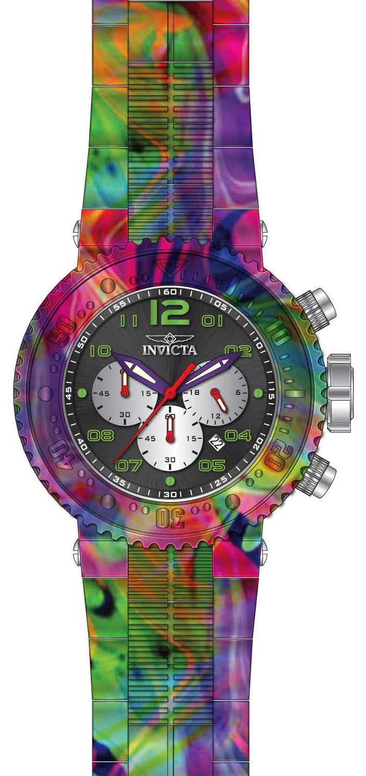 Parts for Invicta Pro Diver Zager Exclusive Men 36778