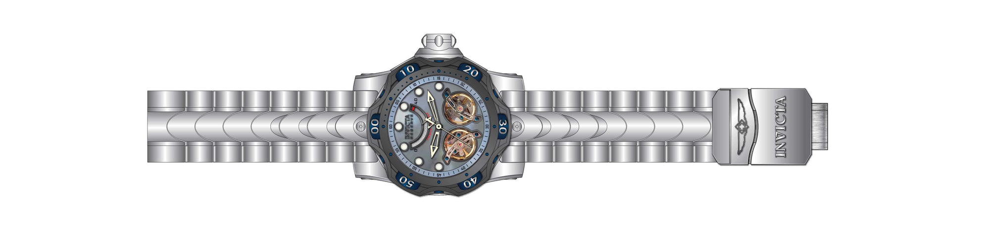 Band for Invicta Reserve Venom Men 35987