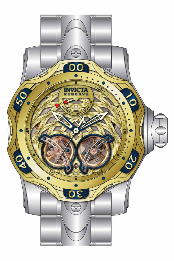 Band for Invicta Reserve Venom Men 35985 - Invicta Watch Bands