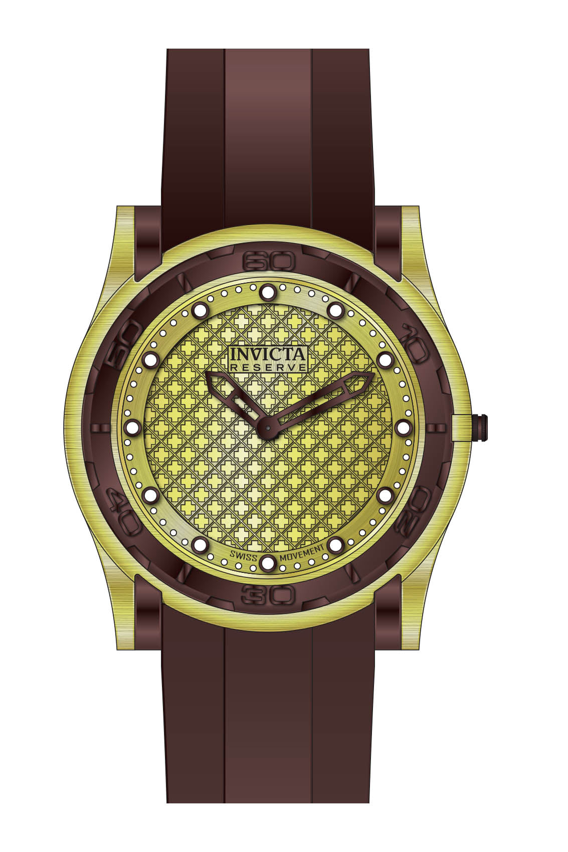 Parts for Invicta Reserve Slim Men 36396