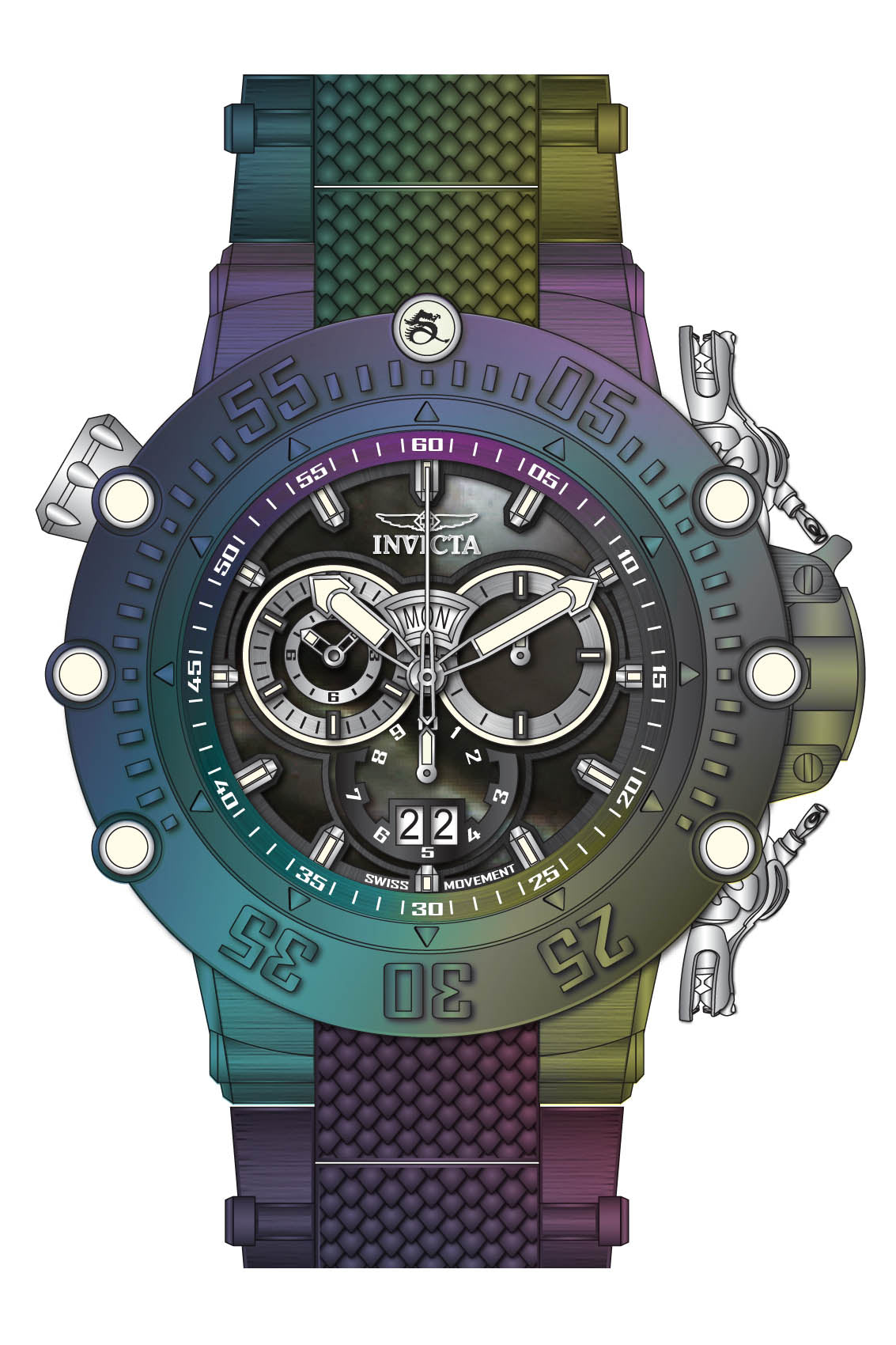 Parts for Invicta Subaqua Men 35468