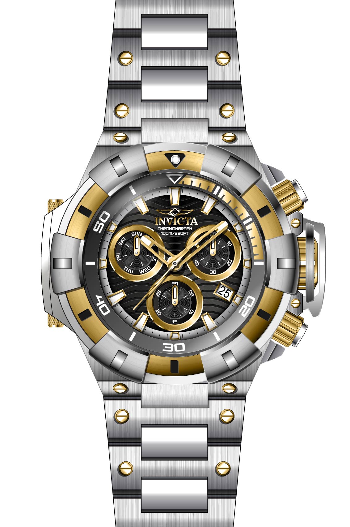 Band for Invicta Akula Men 31866