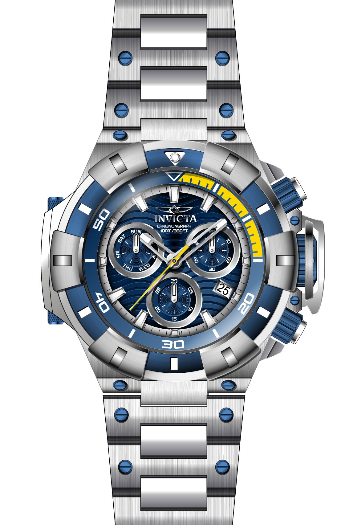 Band for Invicta Akula Men 31867