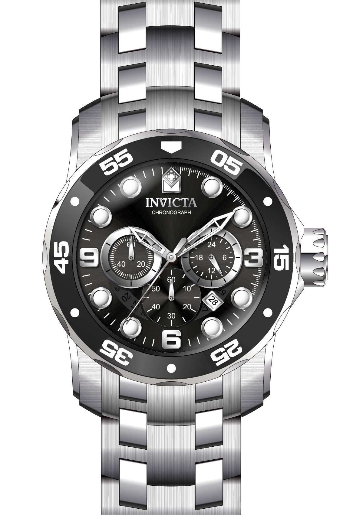 Parts for Invicta Pro Diver Men 34665