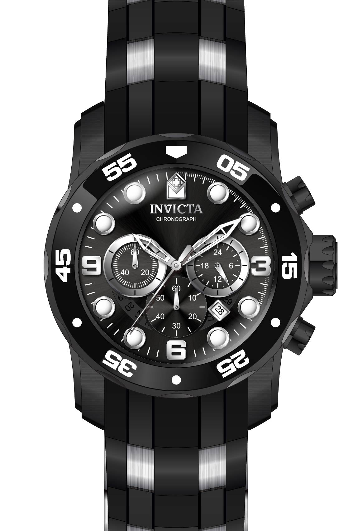 Parts for Invicta Pro Diver Men 34666
