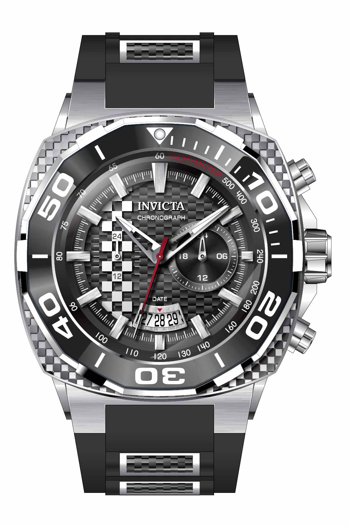 Band for Invicta Speedway Men 33190
