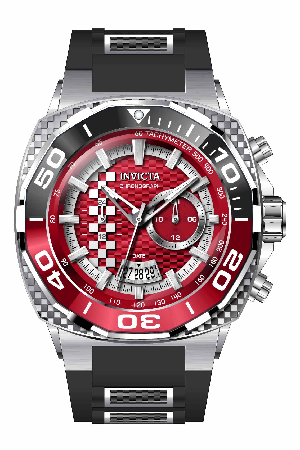 Band for Invicta Speedway Men 33191