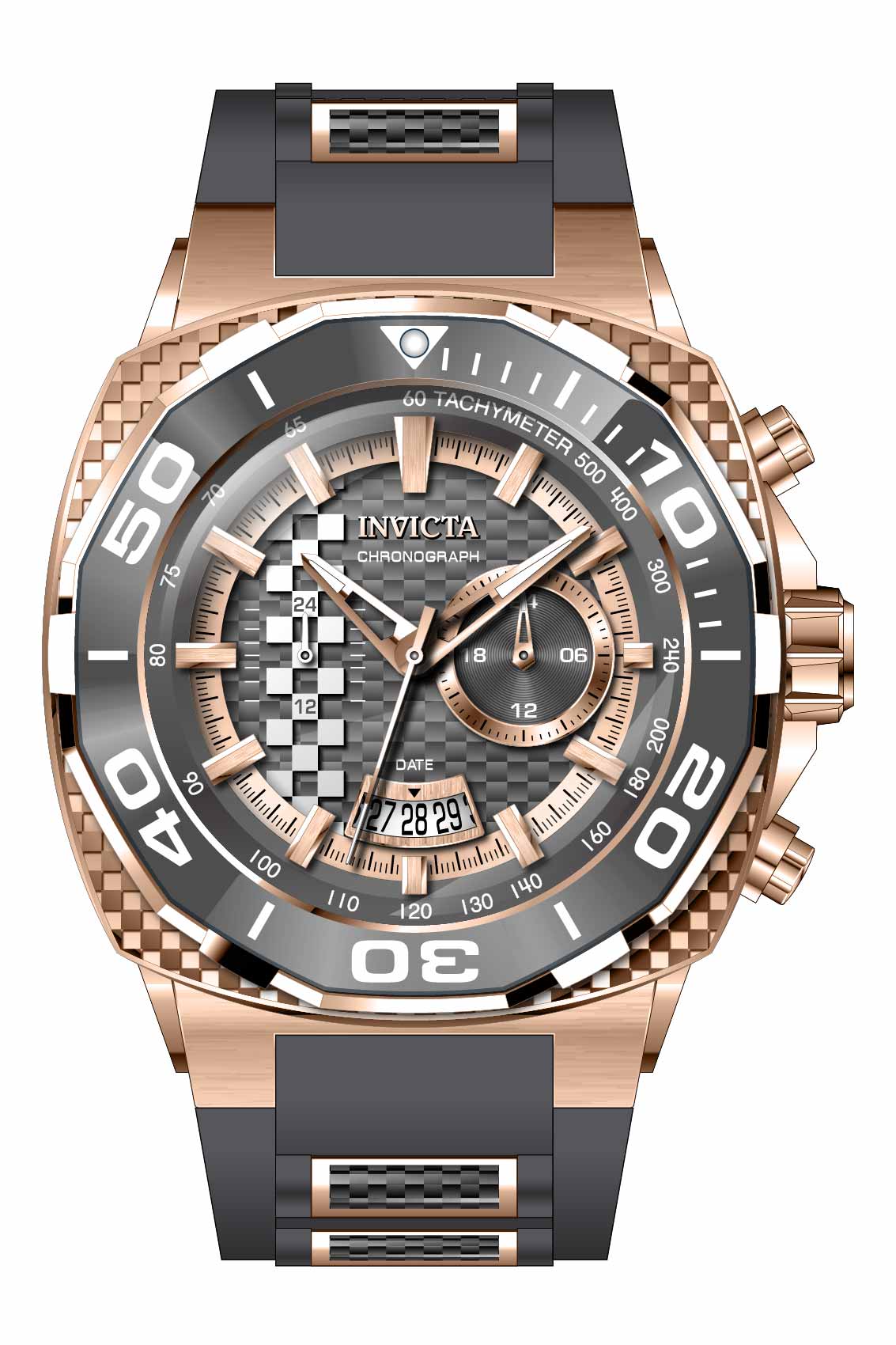 Band for Invicta Speedway Men 33192