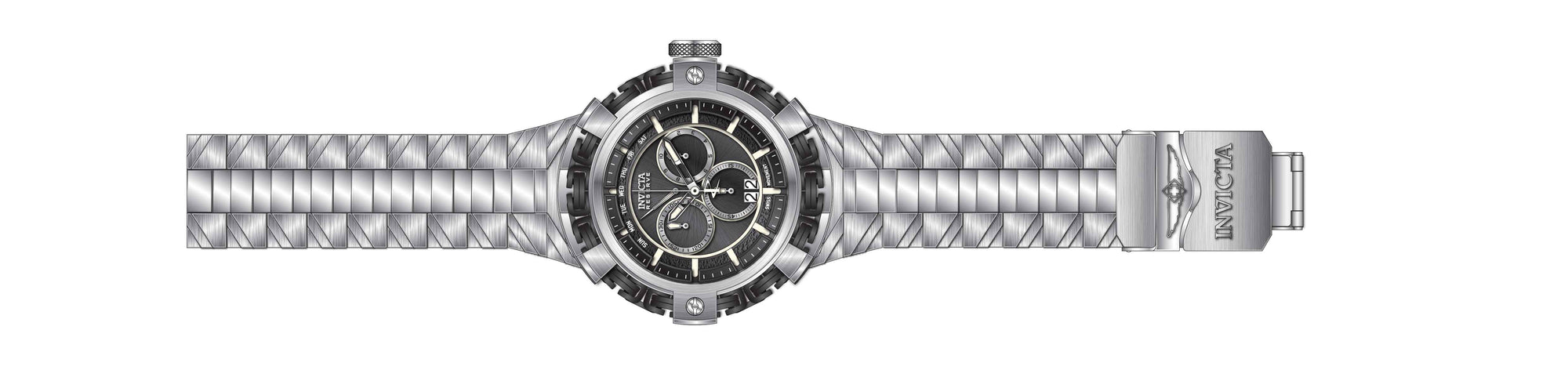 Band for Invicta Reserve Wolf King Men 36183