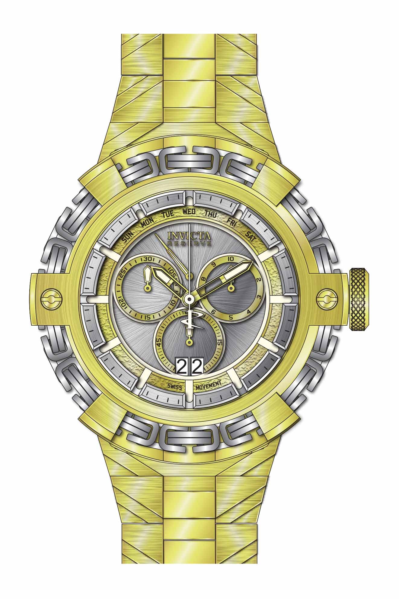 Parts for Invicta Reserve Wolf King Men 36185