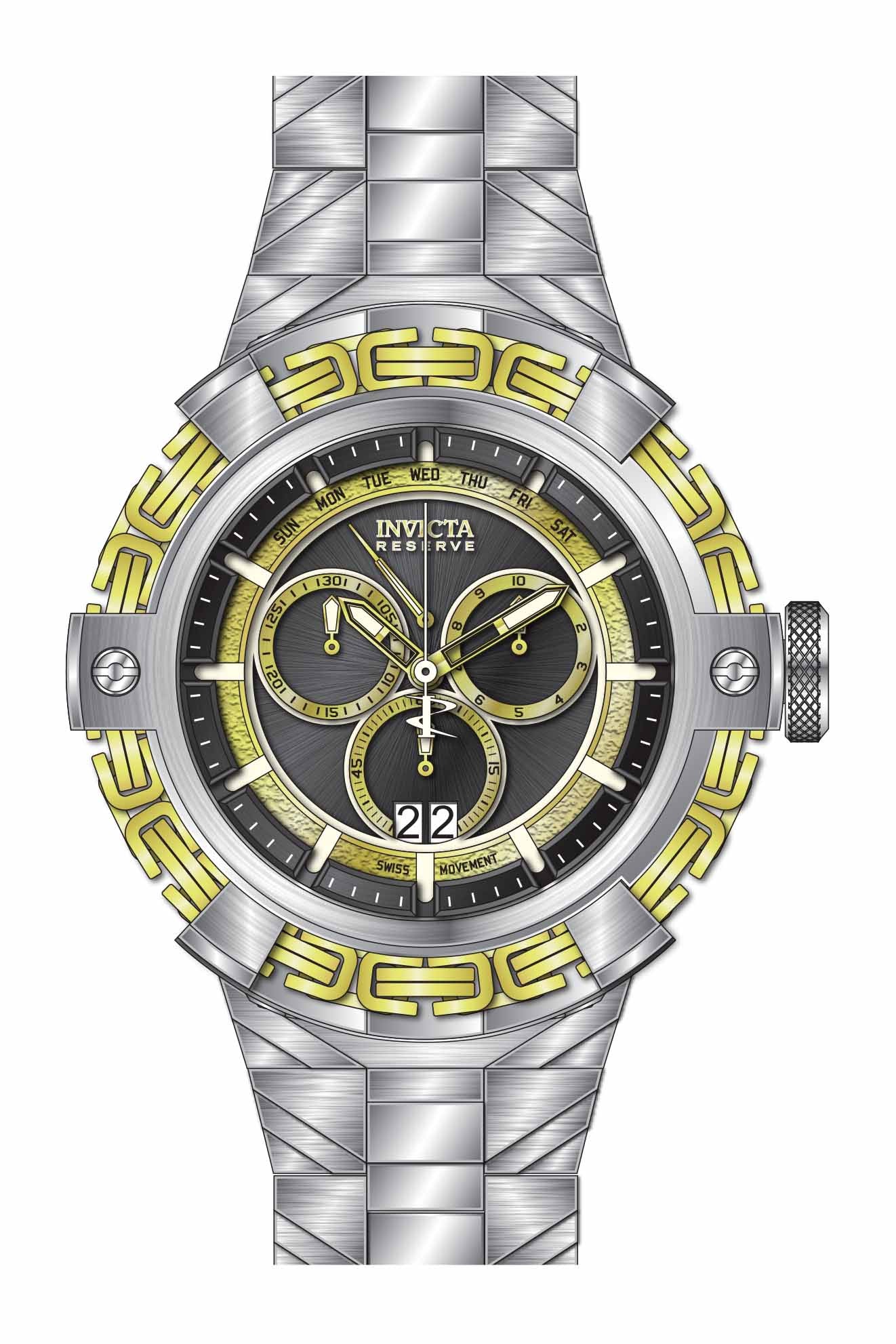 Parts for Invicta Reserve Wolf King Men 36184