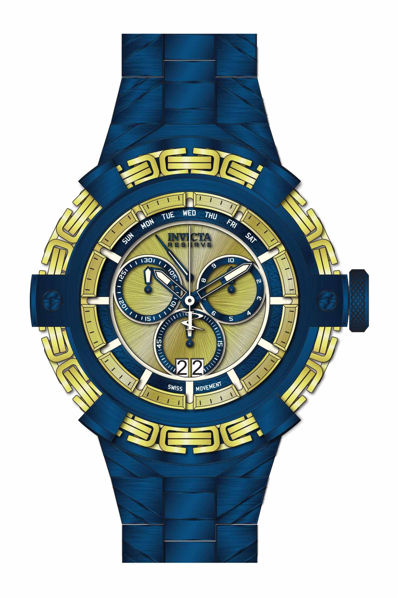 Parts for Invicta Reserve Wolf King Men 36188