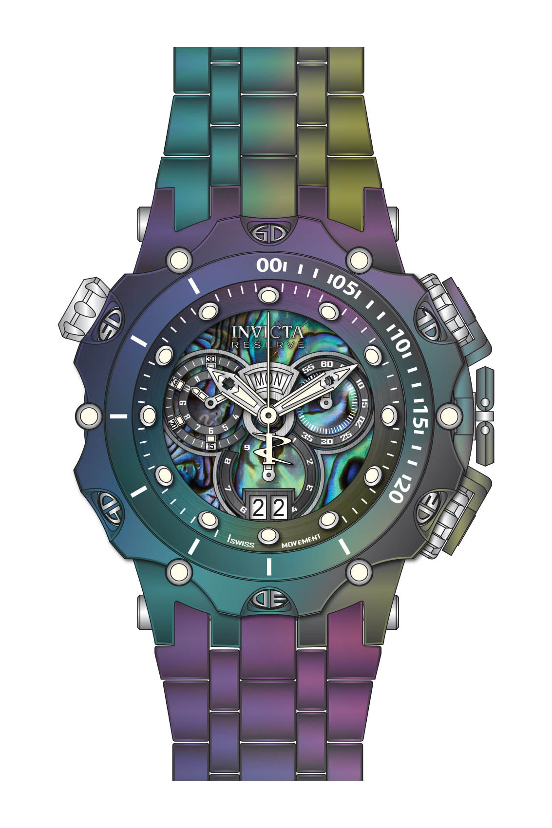 Parts for Invicta Reserve Venom men 36587