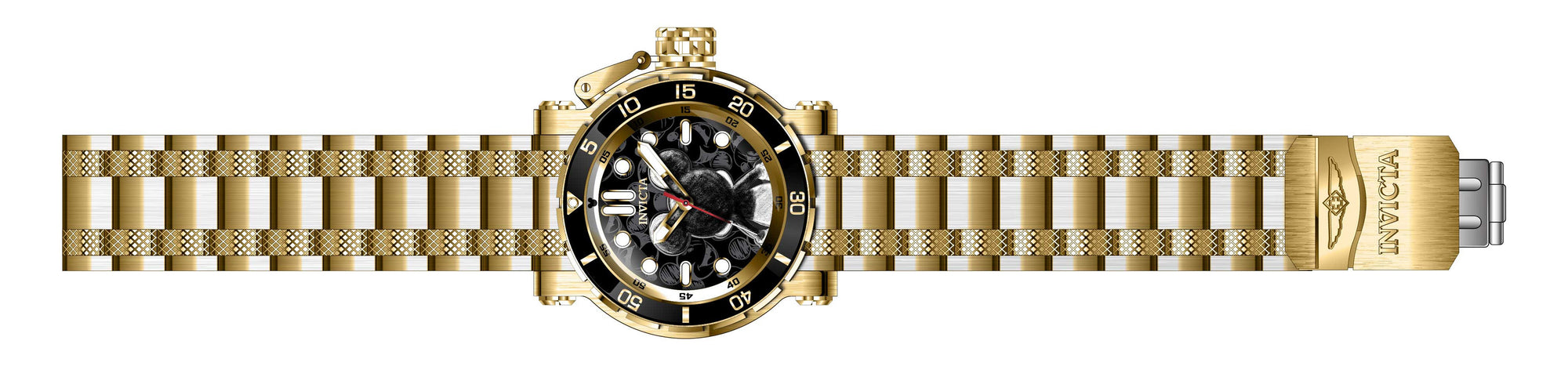 Band for Invicta Disney Limited Edition Mickey Mouse Men 35072